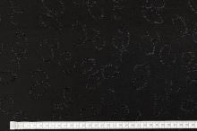 Šatovka 17262 černá vzor, š.145