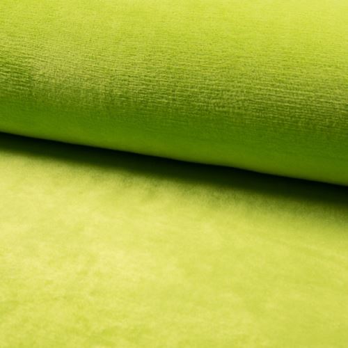 Coral fleece - wellsoft žltozelený, š.145