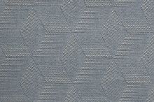 Dekoračná látka na záves sivá, geometrický vzor, š.150