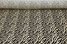 Úplet N6651, krémovo-čierna zebra, š.155 (4)