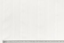 Bavlněná látka 09937 bílá, tkané pruhy, š.135