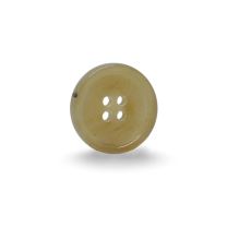 Knoflík 20mm, bílá káva, lesklý