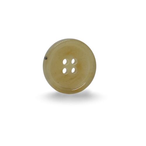 Knoflík 20mm, bílá káva, lesklý