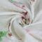 Šatovka krémová, barevný květ, výšivka š.135