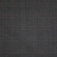 Kostýmovka čierna, hnedé káro, š.135