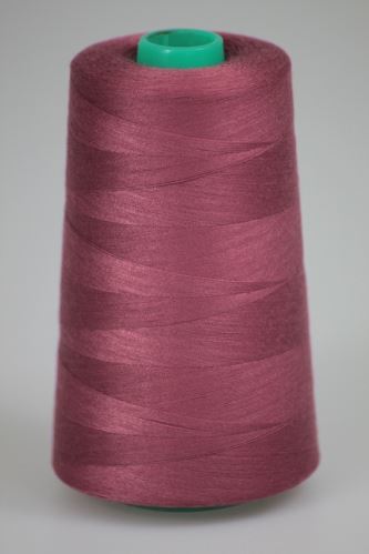 Nit KORALLI polyesterová 120, 5000Y, odstín 3580, růžová-hnědá