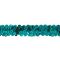 Flitrový elastický prýmek smaragdový, 20mm