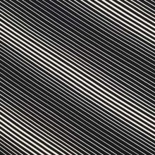 Šatovka krémovo-čierne šikmé pruhy, š.135