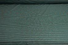 Košeľovina čierna, tyrkysovo-biely pruh š.150