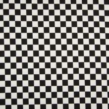 Úplet 21764, čierno-biela väčší šachovnice, š.150