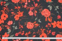 Šatovka černá, červené květy, š.145