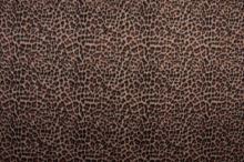 Kabátovina hrdzavo-čierny zvierací vzor, š.150