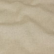 Bavlna béžová, hnedý drobný potlač, š.140