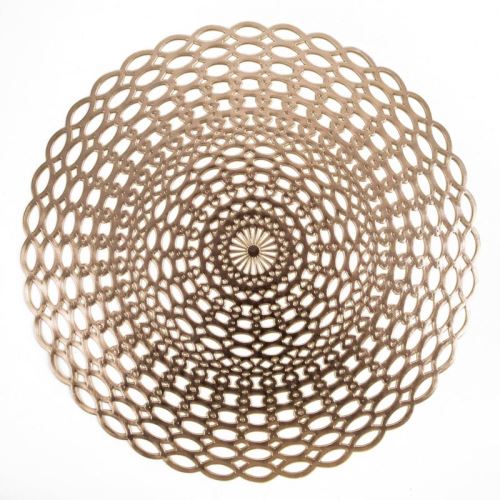 Prostírání CAMILE zlaté, průměr 38cm