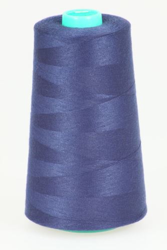 Nit KORALLI polyesterová 120, 5000Y, odstín 5650, modrá