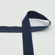Guma saténová tmavo modrá, 30 mm