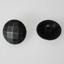Knoflík šedá patina K24-3, průměr 15 mm.