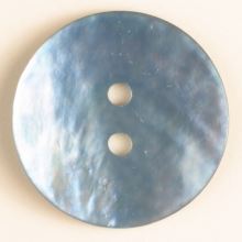 Knoflík perleťový světle modrý 241183, 13mm