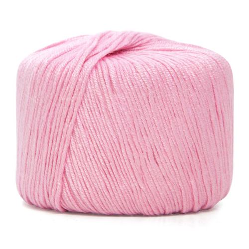 Priadza ANGEL 50g, tmavo ružová - odtieň 114