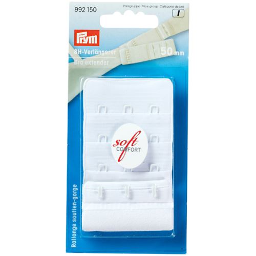 Predlžovač na podprsenku biely 3x3, šírka 50 mm