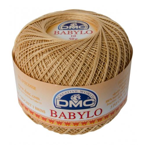 Priadza Babylo 50g, sila 10, camel - odtieň 437