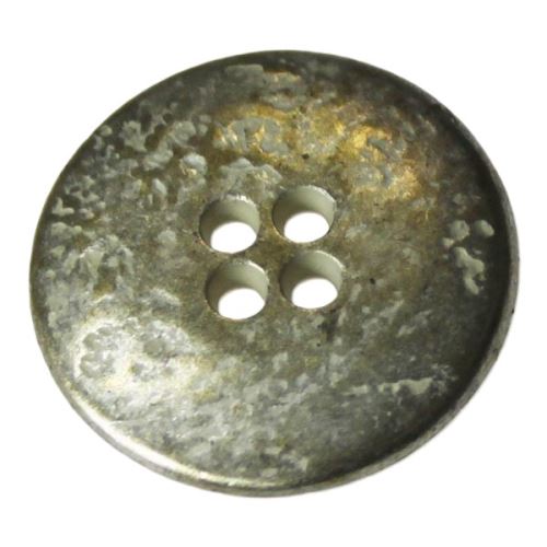 Knoflík stříbrný K36-15, průměr 23 mm.