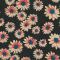 Denimová kostýmovka, růžovo-béžové květy, š.140