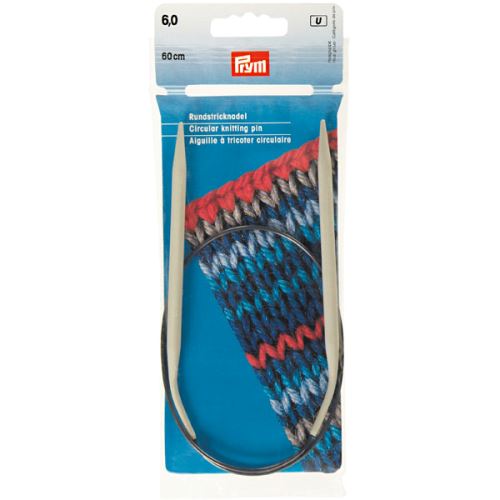 Kruhové pletacie ihlice Prym 60 cm, veľkosť 6,0