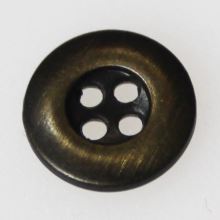 Gombík hnedá patina K18-1, priemer 11 mm.