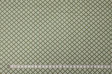 Bavlna zelená, drobné čtyřlístky, š.140