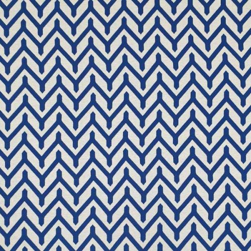 Úplet A0192 biely, modrý vzor, š.150