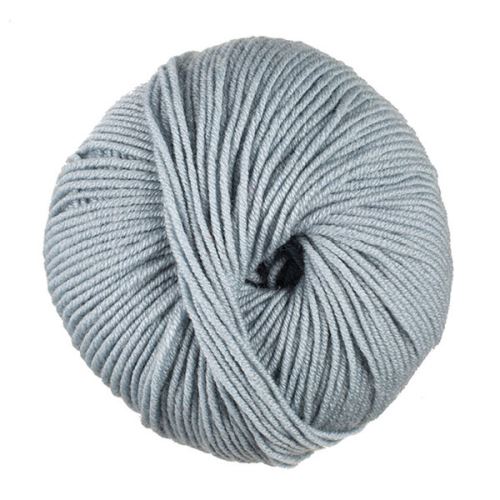 Priadza WOOLLY 50g, svetlo šedomodrá, - odtieň 124
