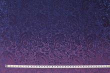 Podšívka fialová s ornamentami, š.145