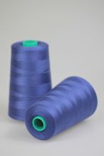 Niť KORALLI polyesterová 120, 5000Y, odtieň 5580, fialová-modrá