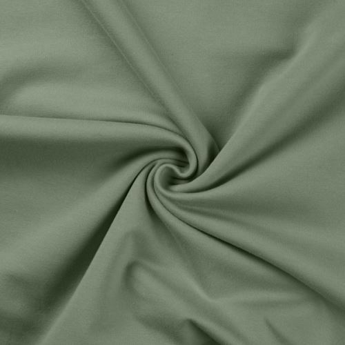 Teplákovina nepočesaná RS dusty mint, š.150