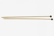 Rovné pletacie ihlice bambusové 40 cm, veľkosť 4,5