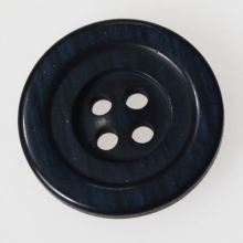 Knoflík modrý, K32-9, průměr 20 mm.