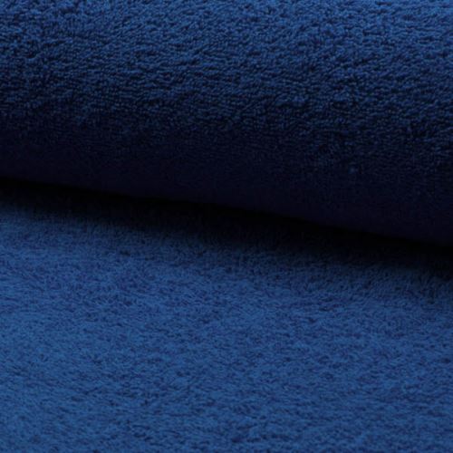 Froté kráľovsky modré, bavlnené, 340g/m, š.150