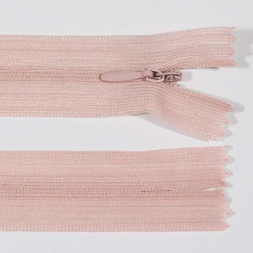 Zip skrytý šatový 3mm dĺžka 40cm, farba 367