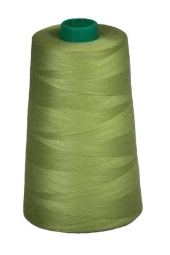 Niť KORALLI polyesterová 120, 5000Y, odtieň 6710, zelená
