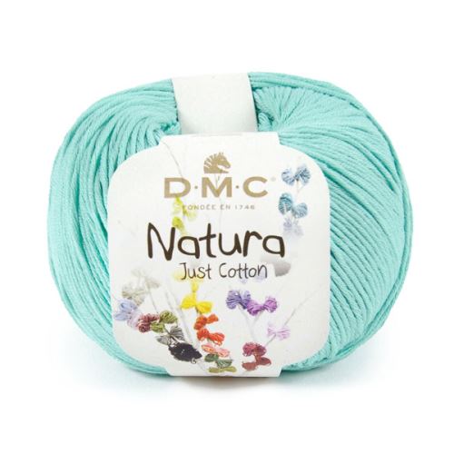 Priadza NATURA Just Cotton 50g, svetlo zelená - odtieň 99