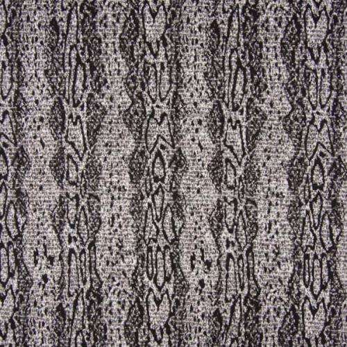Úplet žakár bielo-šedý, strieborný lurex, š.145
