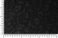 Žakárový úplet N7042 černý, š.150 (3)