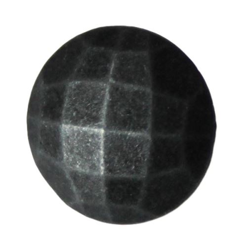 Knoflík šedá patina K24-3, průměr 15 mm.