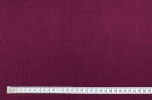 Bavlněné plátno P0476 fialové, černé tečky, š.140
