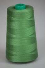 Nit KORALLI polyesterová 120, 5000Y, odstín 6395, zelená