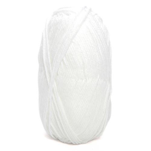 Priadza CANDY 50g, biela - odtieň 251