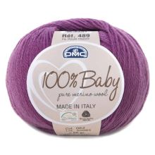 Příze 100% BABY 50g, fialová - odstín 062