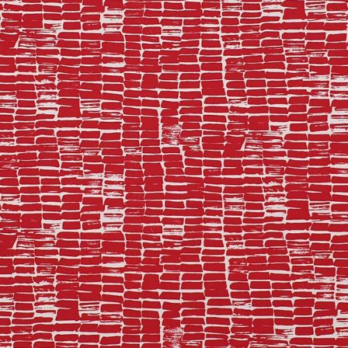 Kostýmovka N4256, červeno biely vzor, š.145