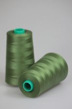 Nit KORALLI polyesterová 120, 5000Y, odstín 6365 zelená